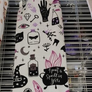 Halloween Witch Spell Plush Throw Blanket